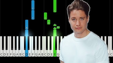 Kygo, Labrinth - Fragile - EASY Piano Tutorial