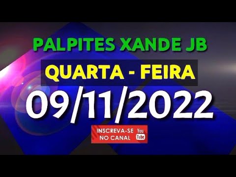 Palpite dia 09/11/2022 – JOGO DO BICHO TODAS AS LOTERIAS