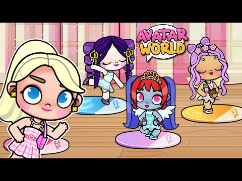 ENCONTRAMOS A BARBIE e VIRAMOS BAILARINAS (Avatar World) #LuliRarity