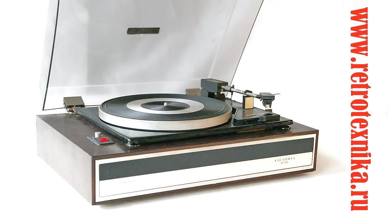 Электропроигрыватель Виктория-003-Стерео СССР 1977 год