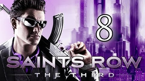 Saints Row 3 the Third Walkthrough - Pt 8 Tank Mayhem & Professor Genki