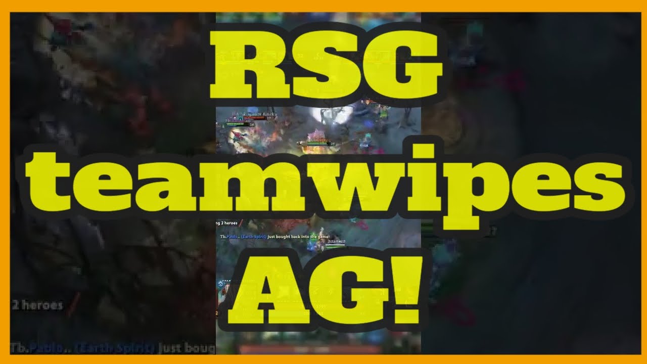 RSG teamwipes AG! 