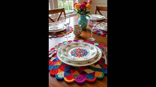 Easy Crochet Placemat Tutorial for Beginners