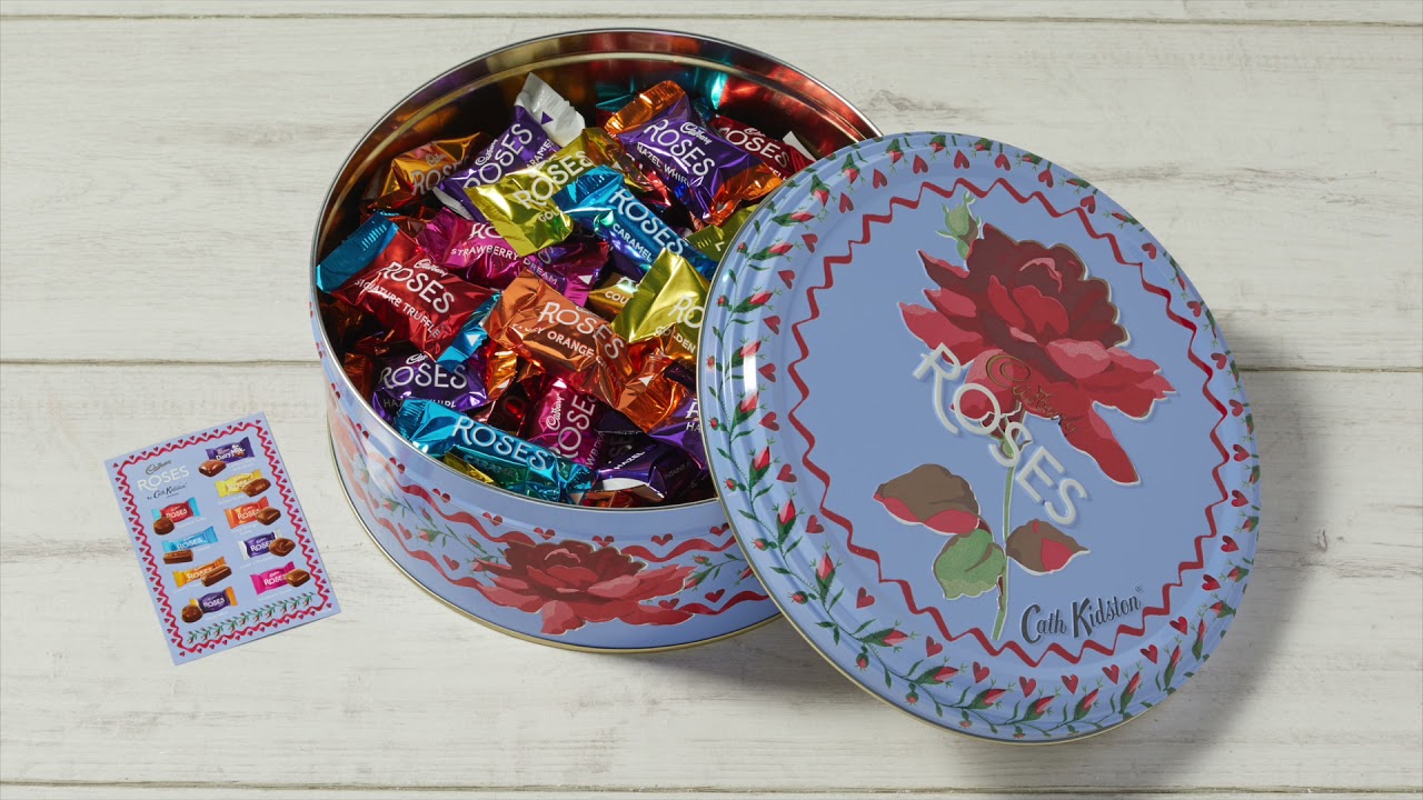 Cadbury 2024 roses tin