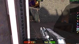 Xonotic hitbox gore and lag compensation at their best