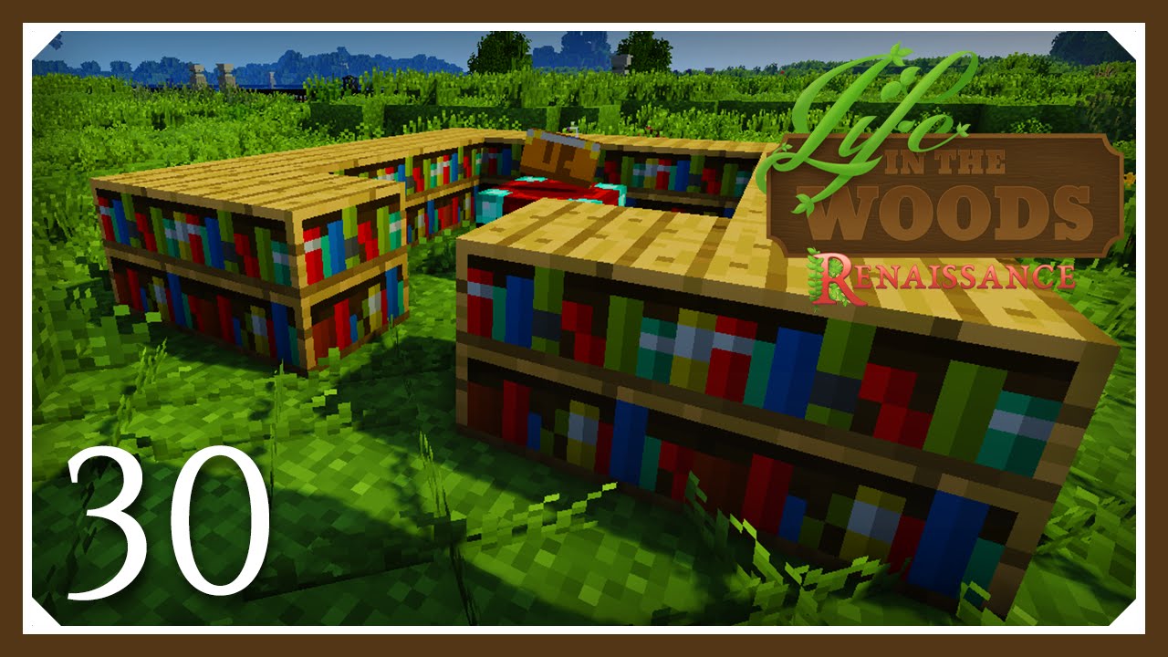 Life in the Woods Renaissance Hungry | Enchanting | E30 | (Minecraft Mods 1.7.10 ) articulo 14 bis