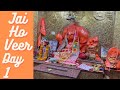 Day 1 hanuman sevak mandal panipat   delhi  2023  cute avni vlogs 