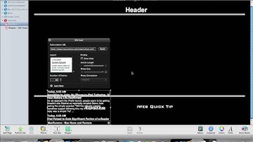 iWeb Tips (For Beginners)