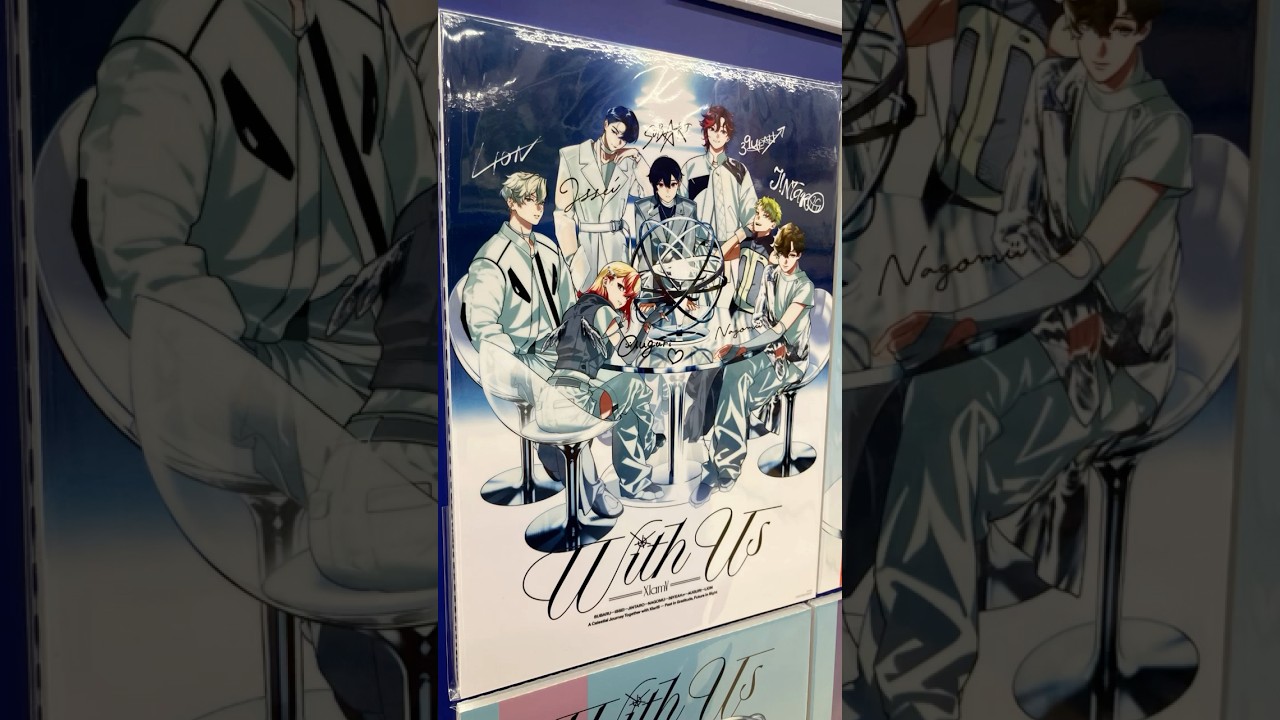 XlamV 1st ALBUM「With Us」発売記念パネル展 クランヴ VS AMBIVALENZ