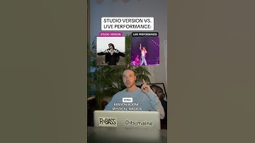 Thumbnail of Studio Version Vs. Live Performance: Benson Boone “Mystical Magical” #shorts #bensonboone