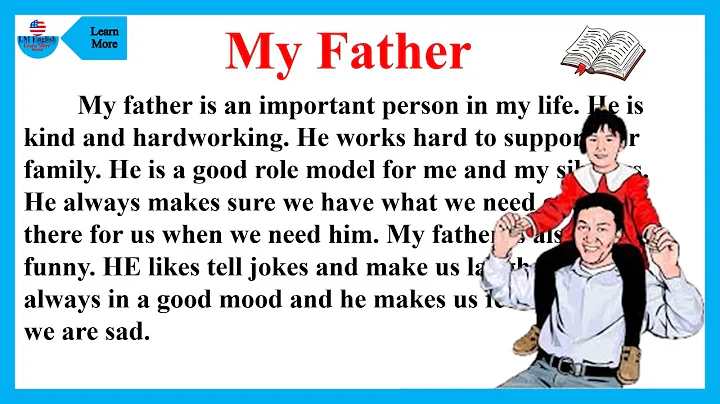 My Father / Learning English Speaking / Level 1 / Listen and Practice \ # 6 #LMEnglishTV