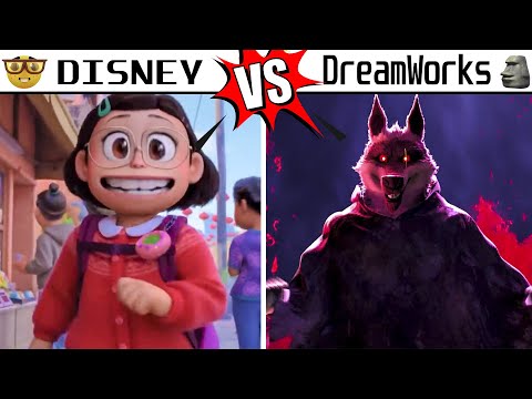 Disney Vs DreamWorks in 2023