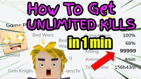 How To Get Unlimited Kills In Blockman GO in Just 5 minutes!!🥶🤑(Blockman GO: Bedwars)