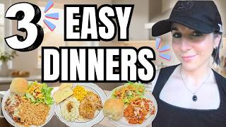 Busy Mom Dinners! 3 Easy Recipes You Can Make FAST!