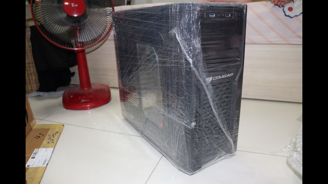 แกะกล่อง Case Computer มือสองสภาพดี Cougar SOLUTION 2 สีดำ จากร้าน SPcomshop