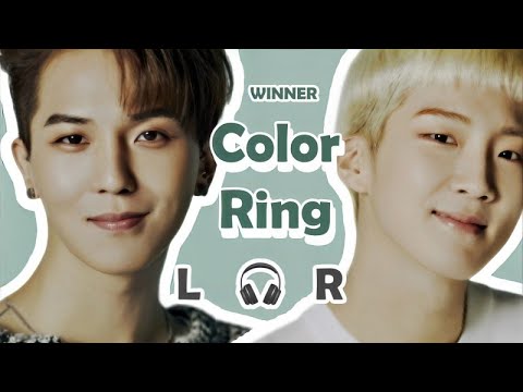 [🎧좌우음성 Split Headset] WINNER '컬러링(Color Ring)' - KOR lurics