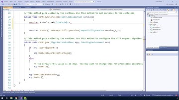 04 Registrando el contexto de la base de datos.