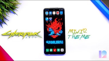 Miui 12 Theme | CYPERPUNK 2077 Theme For Any Xiaomi Device | CYPERPUNK Wallpaper | Boot Animation