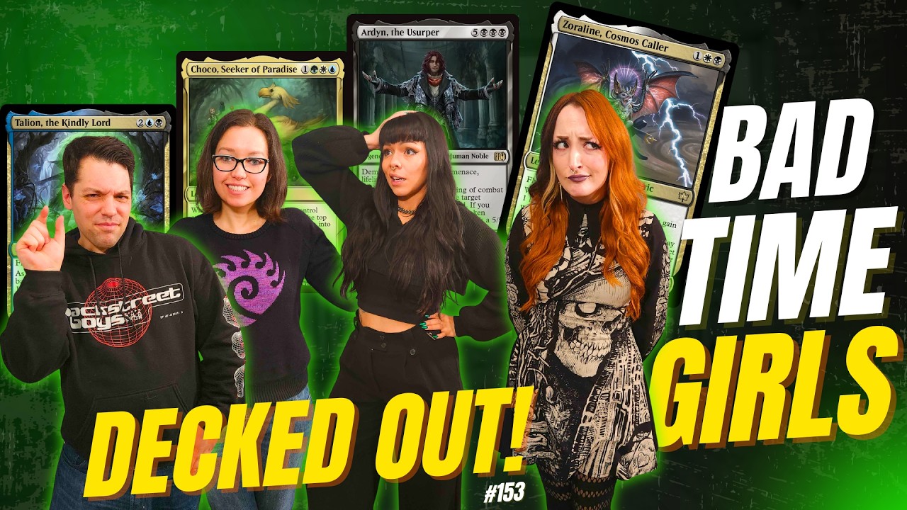 Bad Time Girlies Takeover - Zoraline Vs. Choco Vs. Ardyn Vs. Talion - EDH Gameplay Ep 155 thumbnail