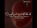 لقد خلقنا الانسان في احسن تقويم