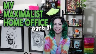 My Maximalist Office Makeover (part 2!)