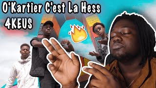 4KEUS - O'Kartier C'est La Hess (Clip Officiel) | FRENCH RAP REACTION