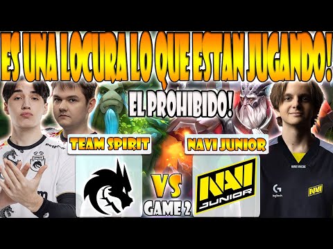 TEAM SPIRIT VS NAVI JUNIOR BO3[GAME 2]YATORO, COLLAPSE VS GOTTHEJUICE- PGL WALLACHIA SEASON 4-DOTA 2