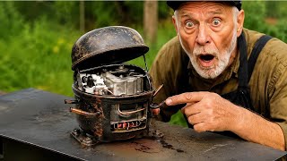 It’s a mistake to throw away old refrigerator compressor! This easy idea you’ll use every day