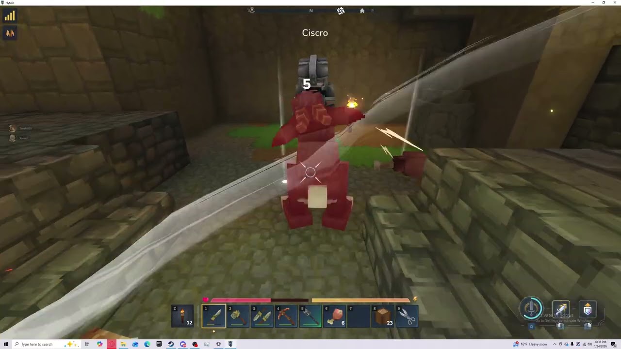 Hytale infinite meat and light leather glitch
