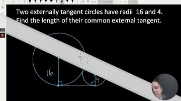 Common External Tangent of two Circles (2)