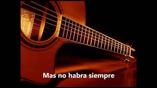 Miniatura de vídeo de "Más no Habrá Siempre, Joé Sanchez, Restauración,LETRA"
