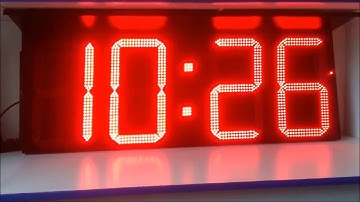 Reloj Digital LED 110 cm - MICRODEV