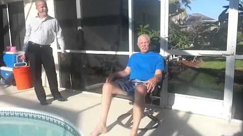Russell Singleton ice bucket challenge.