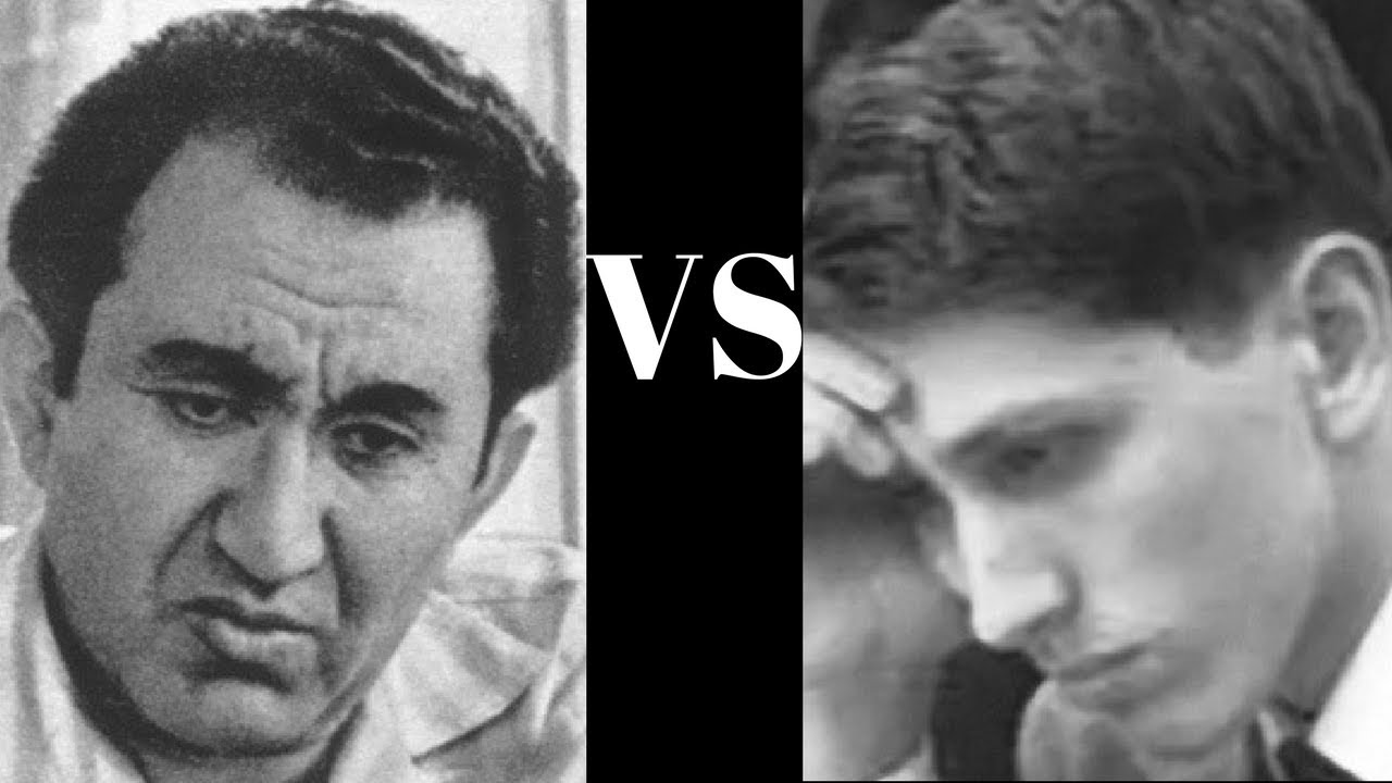 Amazing Chess Game:  Bobby Fischer : Tigran Petrosian vs Bobby Fischer, 1958 - Kings Indian Defence