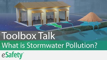 2 Minute Toolbox Talk: What is Stormwater Pollution?