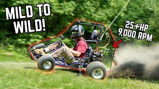 Comparing 8 Honda Clones from 6.5 to 25  Horsepower | SENDING 8 Performance Go Kart Engines!