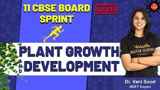Plant Growth and Development Class 11 Biology By Dr. Vani Mam | Vedantu Biotonic