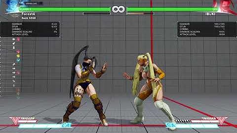 R Mika Crossup Combo STREET FIGHTER V