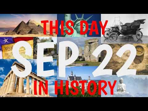 September 22 - This Day in History - YouTube