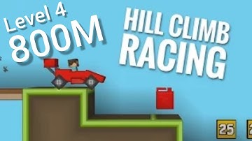 Hill Climb Racing - Gameplay Walkthrough Part 2 - Jeep (iOS, Android) Level 4 Reach 800m