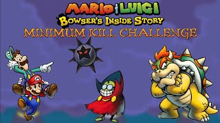 Mario & Luigi Bowser's Inside Story Minimum Kill Challenge