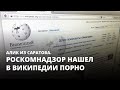 Роскомнадзор нашел порнографию в Википедии. Алик из Саратова