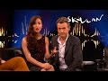 Elli avram presents fredrik skavlan to india  svtnrkskavlan