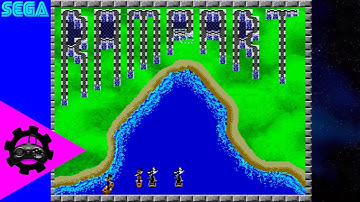 Tetris and Castles | Rampart | Retro Sega Arcade Gameplay (Gen)