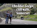Cheddar Gorge, Somerset, England चीज को जन्मथल घुमधाम