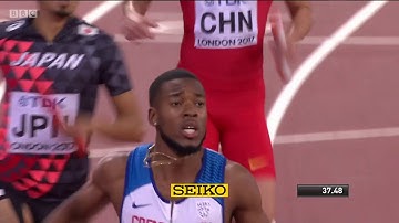 Mens 4 x 100 Relay Final 2017