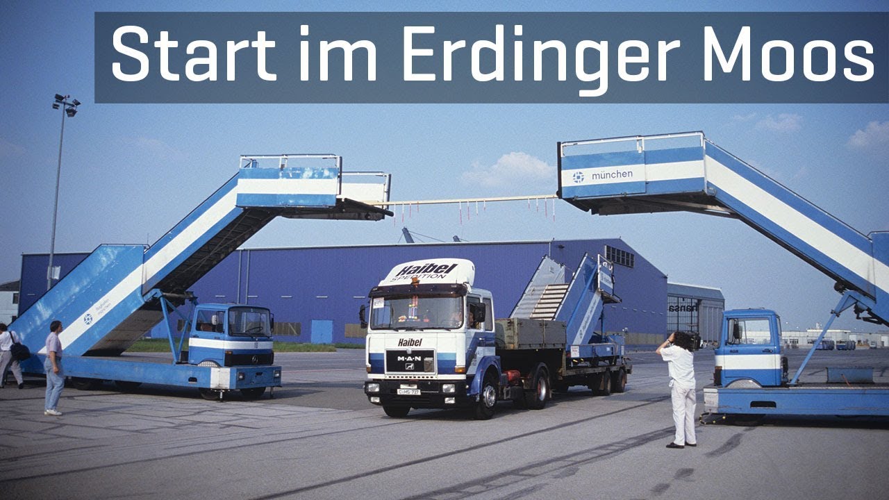 Umzug Flughafen Munchen 1992 Der Start Am Neuen Standort Youtube