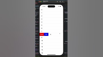 UITableView Swipe Action #shorts #ytshorts #coding #crazycodewithandy #development #swift #ios #code