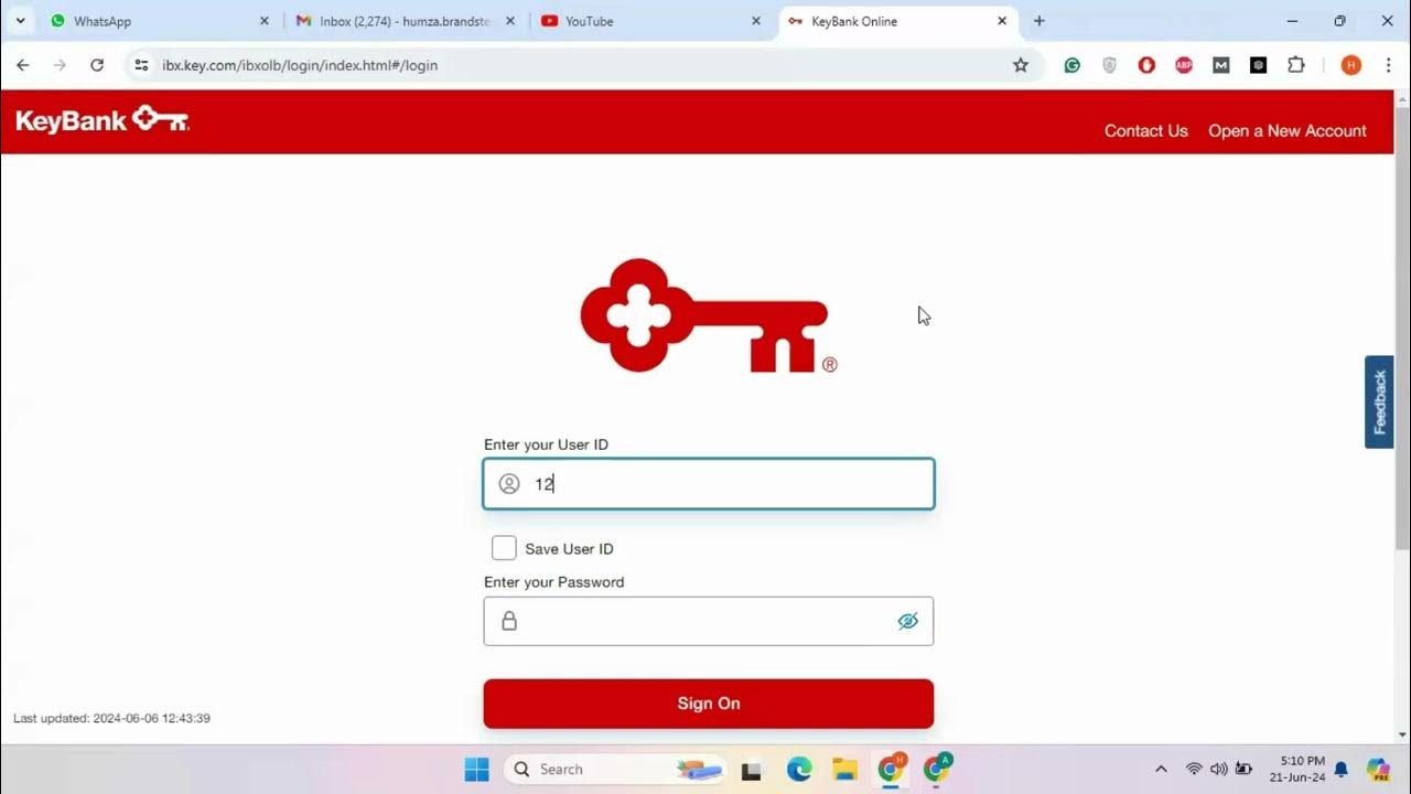 Keybank Login How To Login Keybank 2024 YouTube