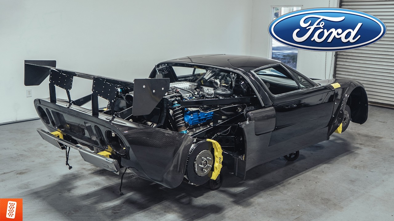 Rebuilding a Wrecked 2005 Ford GT - Part 3